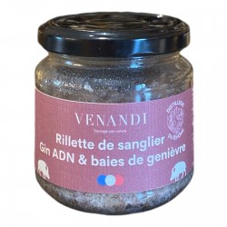 Rillettes de sanglier Gin...